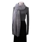 Inner Mongolia Light Weight Soft Cheap Pashminas and Scarves Ladies Wool Stoles