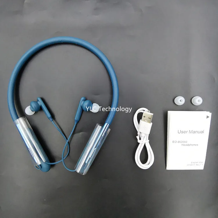 for samsung U Flex wireless sports headphones with retail packaging EO-BG950 blue tooth earphones colourful magnetic earpods - ANKUX.COM
