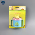 Custom plastic Infant Suction Bottle Baby Double Handle Feeding Mug Drink Cup Cute baby suction bottle drinking water cup