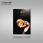 China manufacturer aluminum profile snap frame led wall poster a5 light box