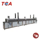 Circular Fryer /continuous automatic frying machine For Food Processing Factory