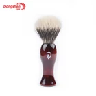 Two band badger shaving brushes with wood handle