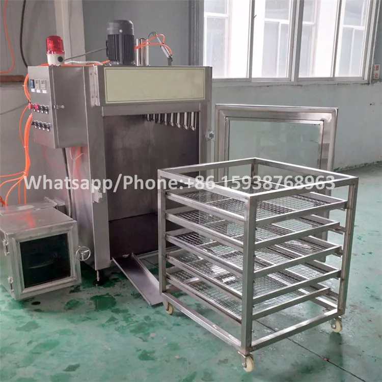 30Kgs Automatic Sausage Fish Electric Smoking Stove Smoked Meat Making Machine Chicken Roasted Oven