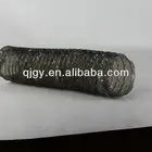 black PET (polyethylene-terephthalate) round flexible air vent duct