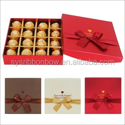 packing gift wrapping ribbon bow with elastic band