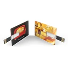 bulk card type usb flash drive, white credit card usb flash drive