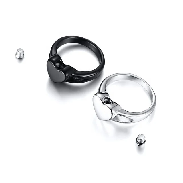 Unique Design Fashion Women Stainless Steel Jewelry Openable Heart Lady Pet Ashes Ring, Black, white
Unique Design Fashion Women Stainless Steel Jewelry Openable Heart Lady Pet Ashes Ring, Black, white