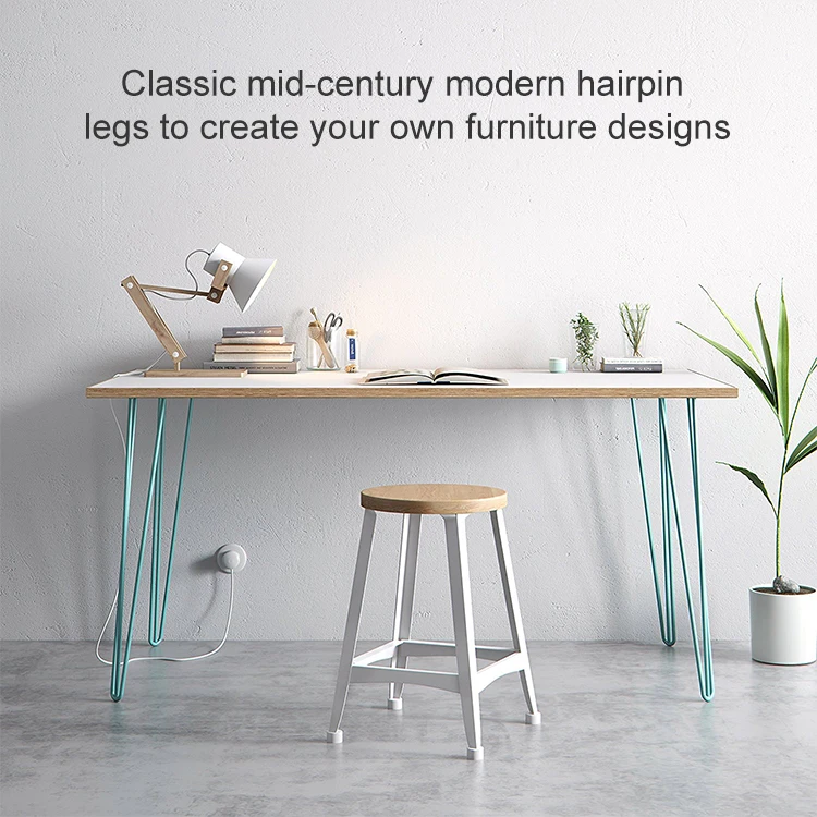 Nice Design Metal Foldable Hairpin Leg Table Furniture Buy