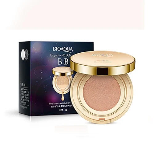 

OEM/ODM BIOAQUA Flawless air cushion BB Cream for skin care Concealer Smooth Moisturizing Whitening Foundation makeup