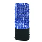 Warmer Style Custom Bandana Polyester Tube Bandana with Fleece Multifunctional Scarf