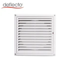 China Manufacturer Ventilation Plastic Cover Air Vent Louver Cover With Mesh