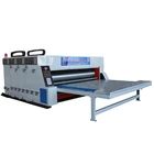 Latest chain paperboard feeding 4 color flexo printer
