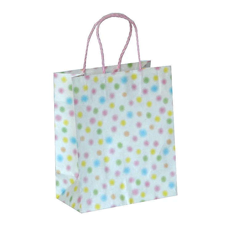 twill handle paper gift bags
