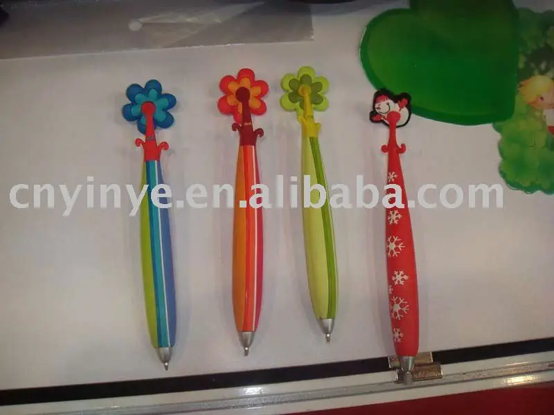 Cheap promotion magnetic pen rubber fancy