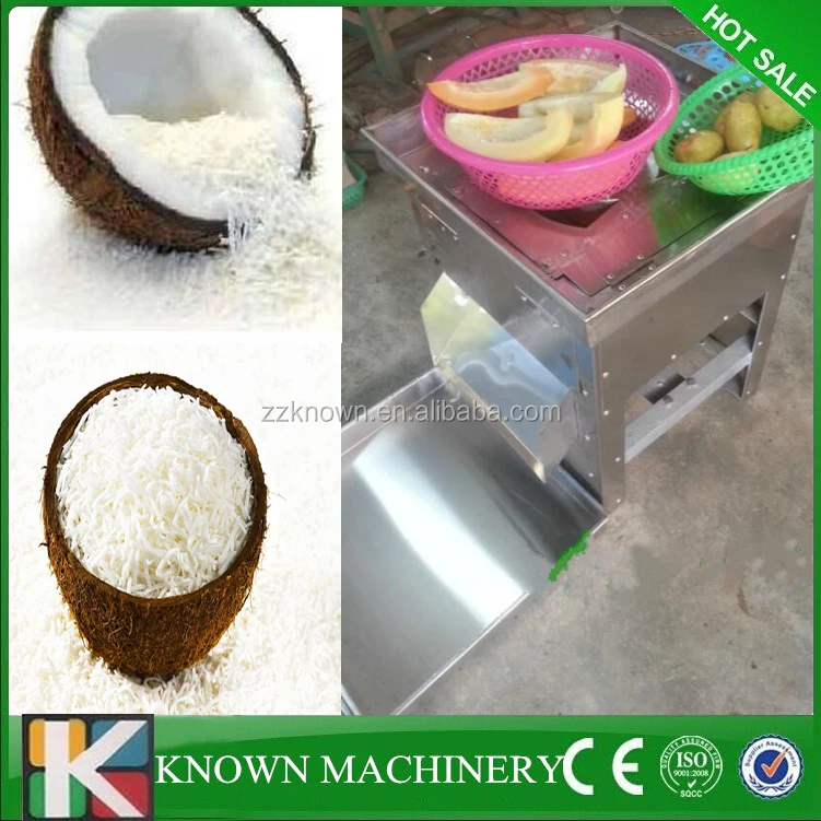 Фруктов и овощей кокосовое измельчительные плоть шелк резки переработки машина