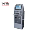 bank self-service interactive cash register printing kiosk terminal with bill acceptor