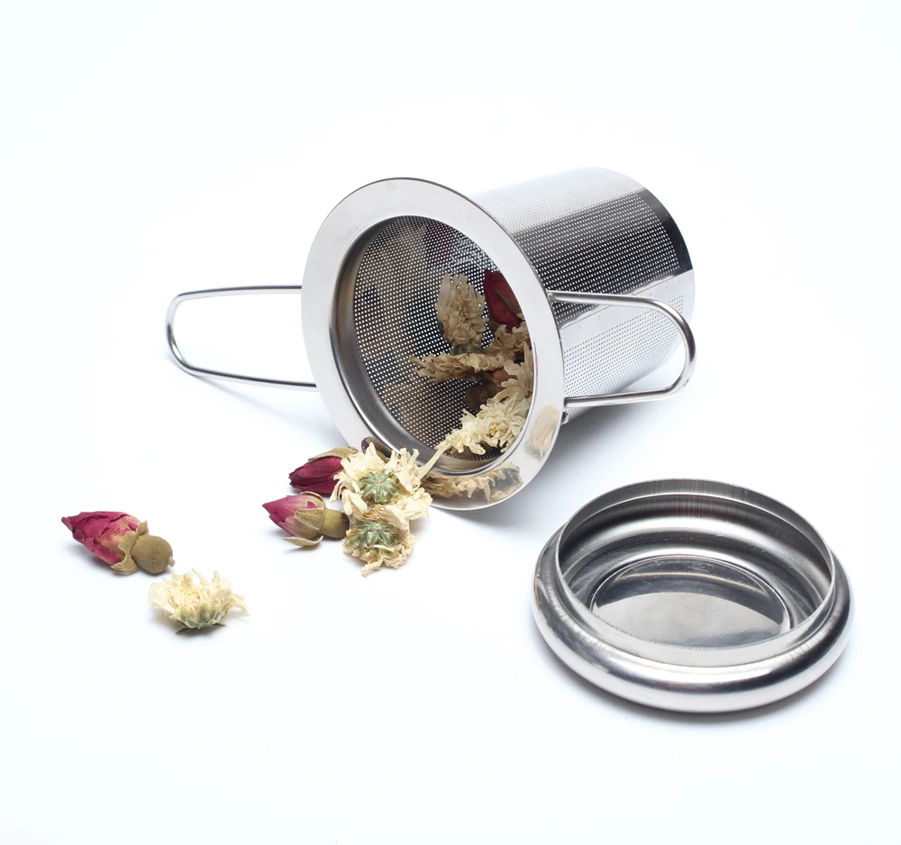 Custom Wholesale Stainless Steel Tea Infuser Basket Tea Strainer with Handle for Different Cups Mug
Custom Wholesale Stainless Steel Tea Infuser Basket Tea Strainer with Handle for Different Cups Mug