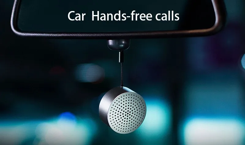 Original Xiaomi Portable Speaker Metal Steel Ultra Car Speakers Xiaomi Mini Wireless six video free download songs mp3 mp4 - ANKUX.COM