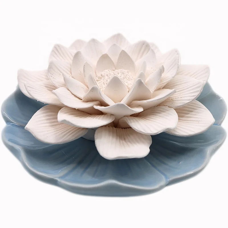 Stocked Ceramic Lotus Flower Decoration Home Fragrance Essential Oil Scented Aromatherapy Diffuser, White
Stocked Ceramic Lotus Flower Decoration Home Fragrance Essential Oil Scented Aromatherapy Diffuser, White