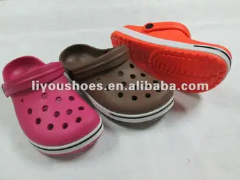 shoes plastic clog tpu children larger