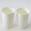 Biodegradable disposable Single Wall Sugar Cane Paper Cups for Hot Coffee,custom hot paper cup blank