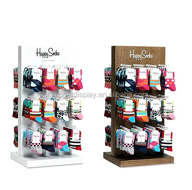 Bdd So515 Double Sides Hanging Socks Retail Countertop Displays