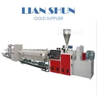 Double screw sewage tube extruding machinery for PVC pipe making with high efficiency