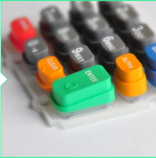 Custom Keypad With Carbon Pill POS Keypad Silicone Rubber Numeric Keypad