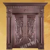 China Supplier high quality bronze door security copper entry doors