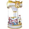Amusement Park Kids Rides Indoor outdoor Playground Merry-Go-Round 3Persons Small Carousel For Sale