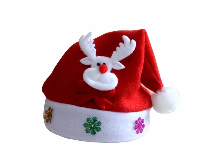 christmas hat santa claus reindeer snowman xmas gifts cap for