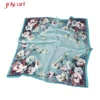 scarves shawls square 100% satin brocade silk shawl