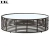 Hot sale round shape rattan outdoor coffee table/side table
