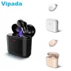 BL1 Single Mini Bluetooth Earphone with Charger Box Charging Case Mic