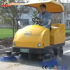 HK-1550B runway vacuum sweeper small street cleaning vehicle