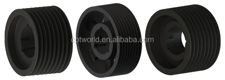 spb 8 grooves air compressor v belt motor pulley