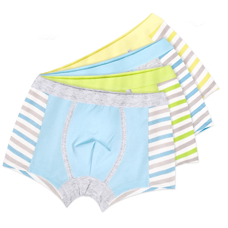 High Quality Comfortable Soft Striped Print 100% Cotton Children Boxers Briefs Underwear For Kids Boys, Gray underwear for kids
High Quality Comfortable Soft Striped Print 100% Cotton Children Boxers Briefs Underwear For Kids Boys, Gray underwear for kids