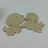 Wood animal shape blank Cut outs die cuts for Crafts Art Scrapbook ,children toy