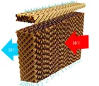 cooling pad making machine portable evaporative cooling pad