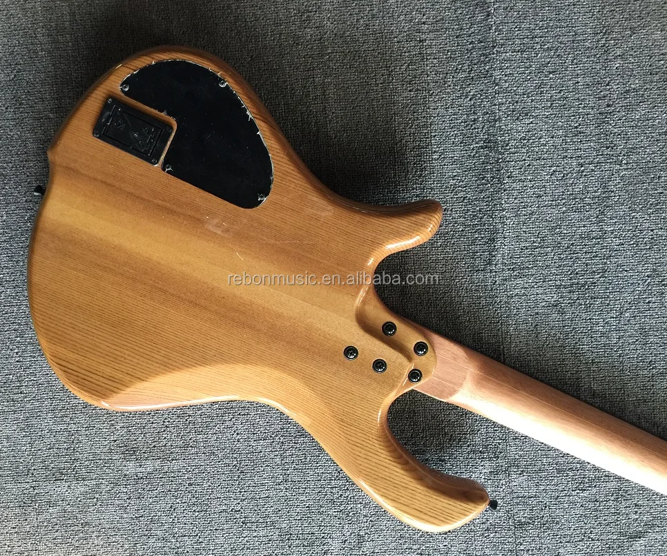 weifang rebon 4 string electric bass guitar in green colour