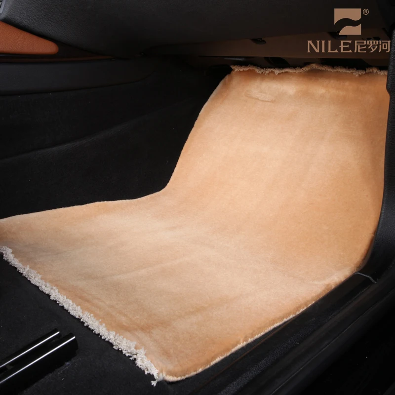 Upscale 3d Full Surrounded Sheepskin Leather Car Floor Mats Buy