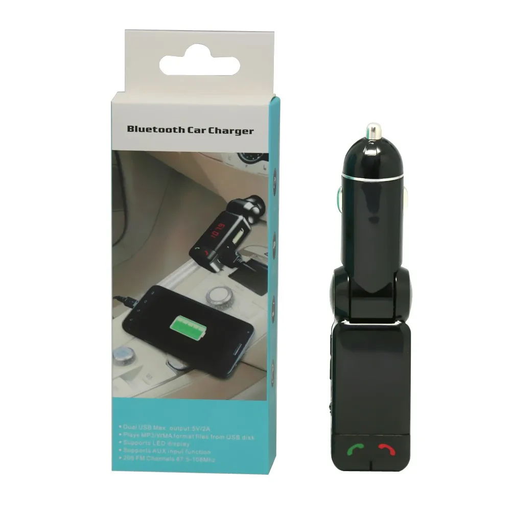 bluetooth spearker 2 port usb car charger in car mp3 player .JPG