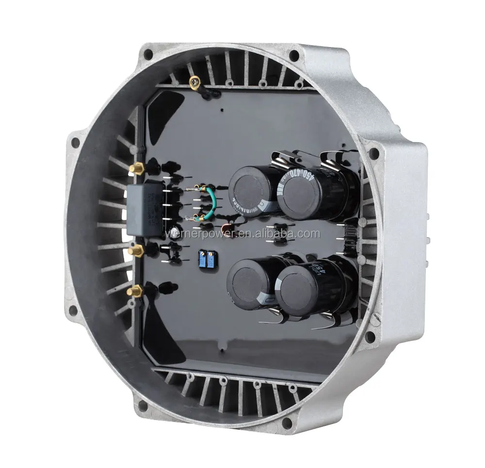 10KW wide speed range magnetic alternator for marine use
