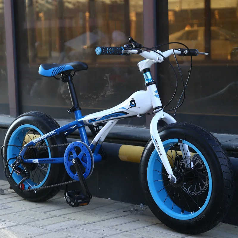 2019 Nuovo stile del commercio all'ingrosso di grasso pneumatico da neve bike 16 inch del capretto sabbia bicicletta fat tire bike