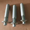 Stainless Steel carbonation stone 1.5" to1/4" fnpt tri -clamp connection 6" length