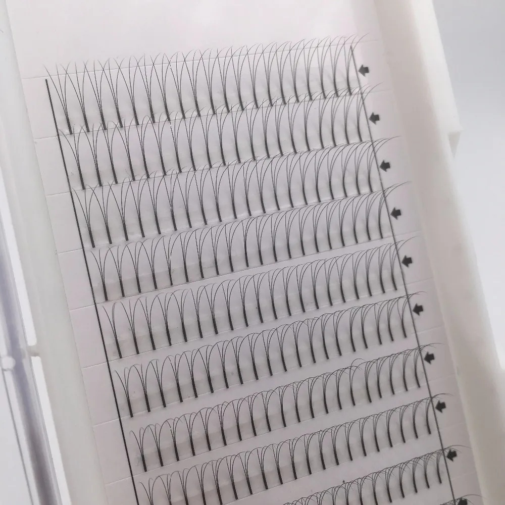 Heat bonded pre made fans 0.07 0.10 0.15 eyelash extensions 3d 5d eyelashes with black plastic packaging
Heat bonded pre made fans 0.07 0.10 0.15 eyelash extensions 3d 5d eyelashes with black plastic packaging