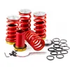 Racing Red adjustable suspension coilover springs Lowering Spring For civic 88-00