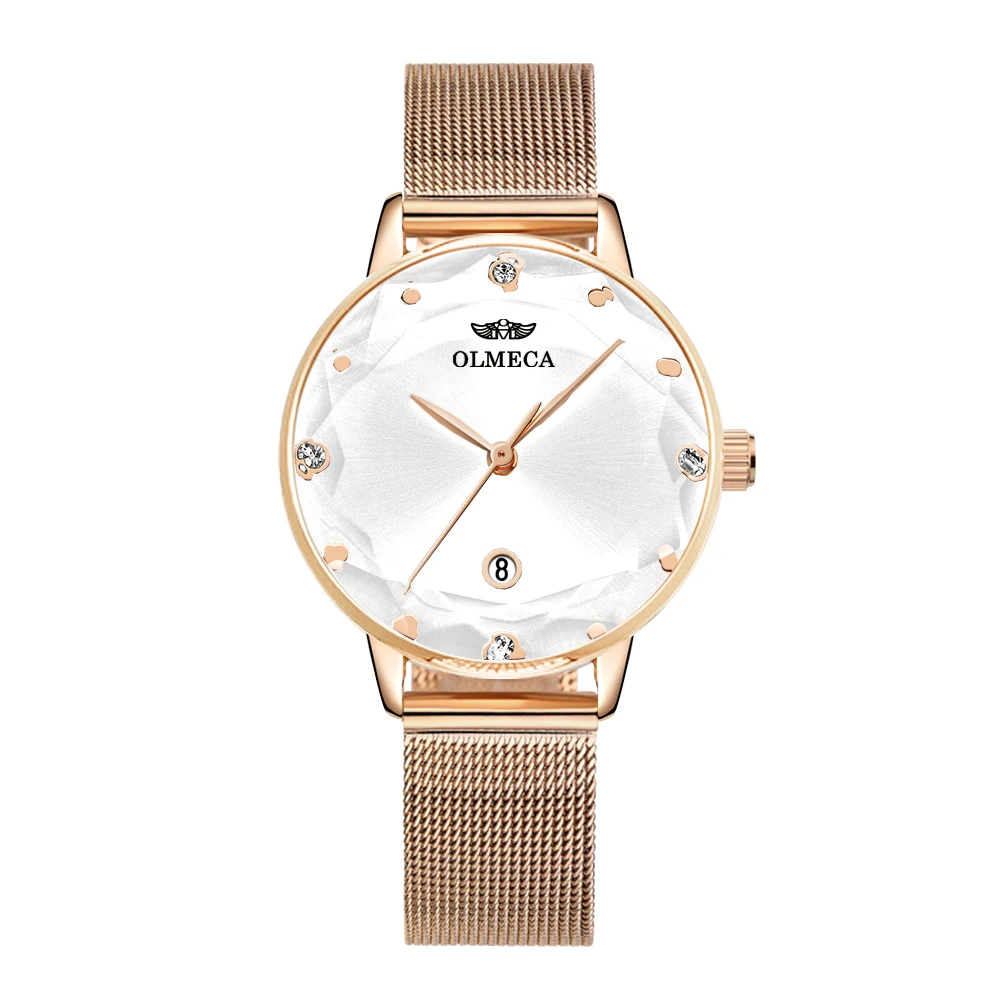 Fashion Ladies Quartz Watch Minimalist Custom Logo Mesh Wrist Watch Women Watches
Fashion Ladies Quartz Watch Minimalist Custom Logo Mesh Wrist Watch Women Watches