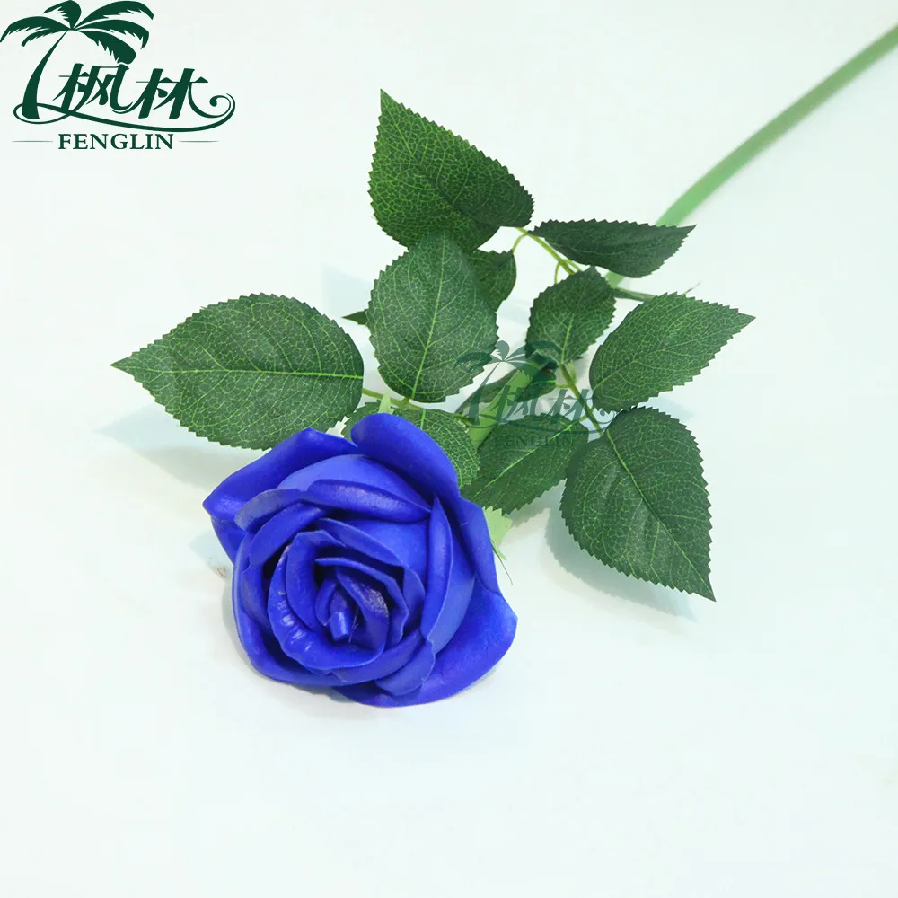 high quality fake rose flower wholesale real touch artificial