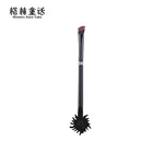 High quality plastic soft hair eyeshadow cheap make up brush, nylon makeup brush